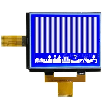 320*240 Monacrómach LCD Taispeáin STN Gorm Taispeáin