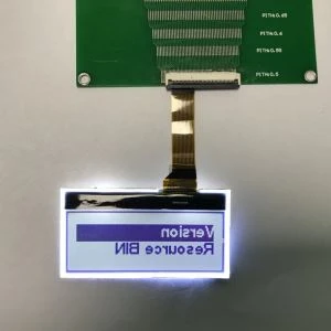 128 X 32 Taispeántais LCD Grafacha